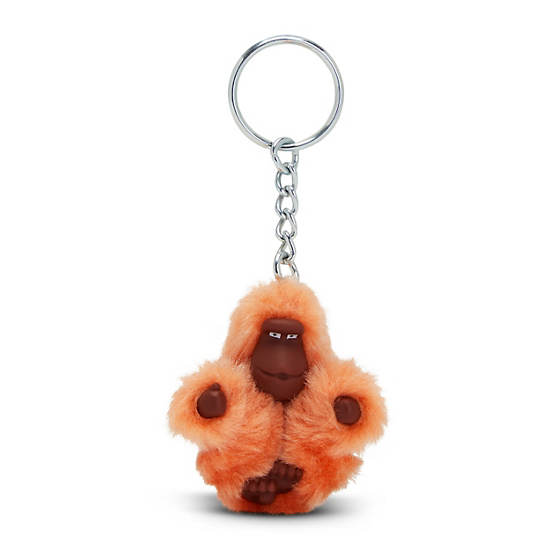 Akcesoria Kipling Sven Extra Small Iconic Monkey Keychain Różowe | PL 1239UZ